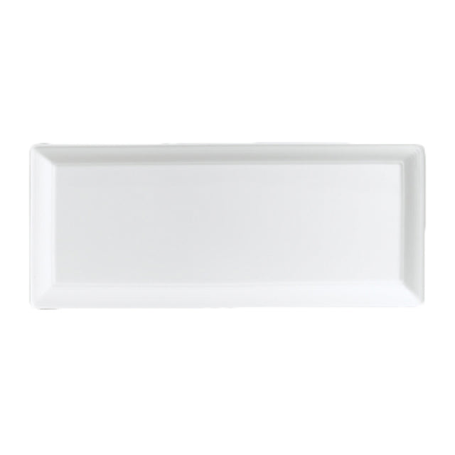 Steelite 6300P105 Rectangular Tray Embossed 10.625" X 5.5"Aura Rene Ozorio
