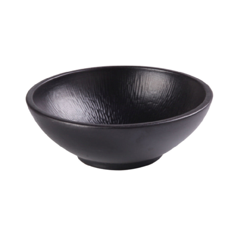 Yanco NB-810 Noble Black Noodle Bowl 64oz. 10-1/4"Dia X 3-1/4"H