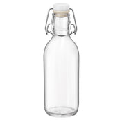 Steelite 49137Q472 Swing Top Bottle 17 Oz. Glass
