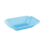 Alegacy 498FB - All Purpose Prep Tray, 9-1/2" X 7-3/16" X 1-5/8", Raised Grooves