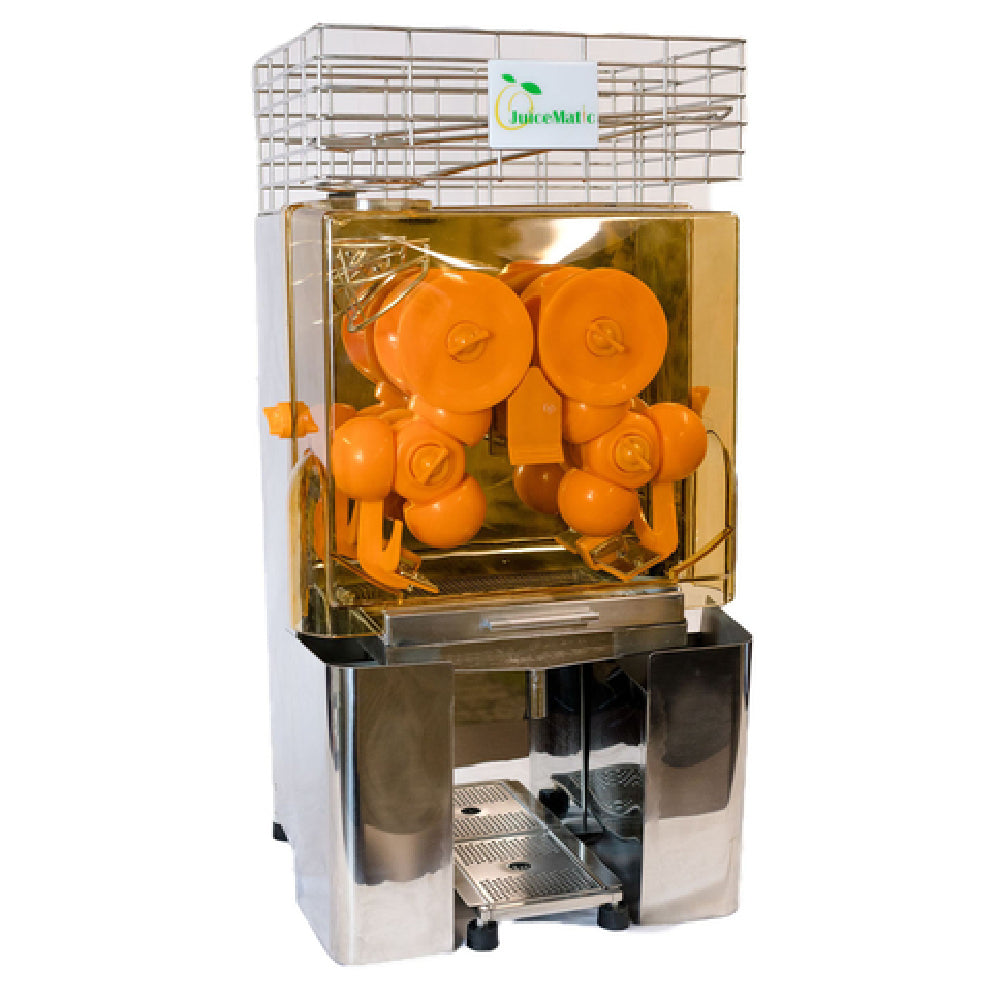 Juicernet by Mulligan Associates JM-20 STANDARD JuiceMatic Manual Feed Citrus Juicer Process 20 Fruit Per Minute