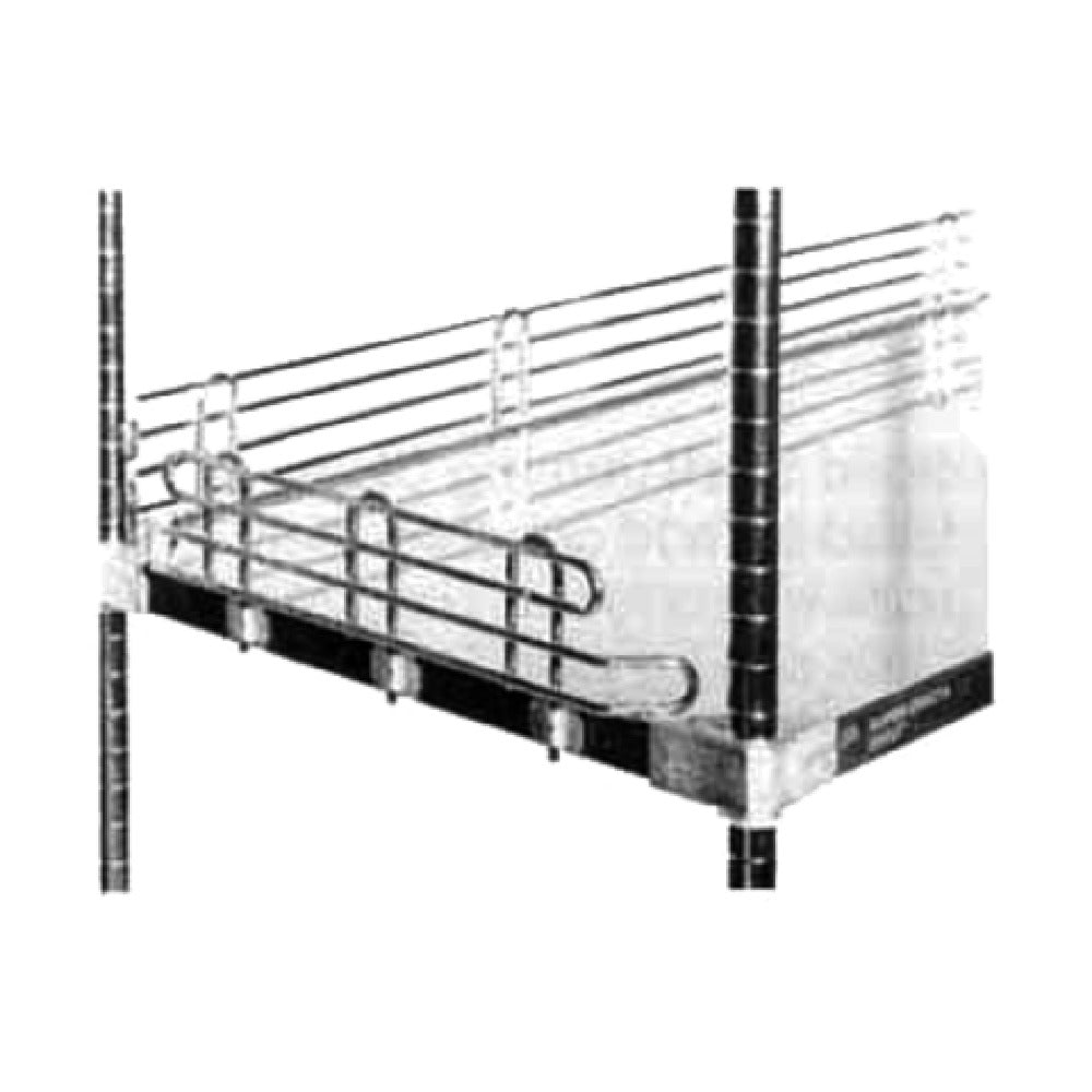 Metro L14WC Super Erecta® Shelf Ledge For Solid Shelf 14"W X 4"H
