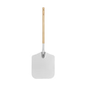 CAC China PPLA-1214C Pizza Peel 12"x14" Aluminum Blade 36" Wooden Handle