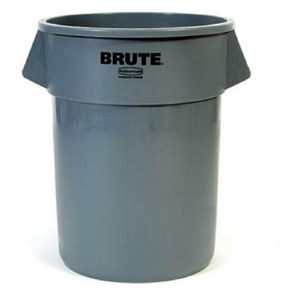 Rubbermaid FG262000GRAY Trash Can 20gal Gray Rnd