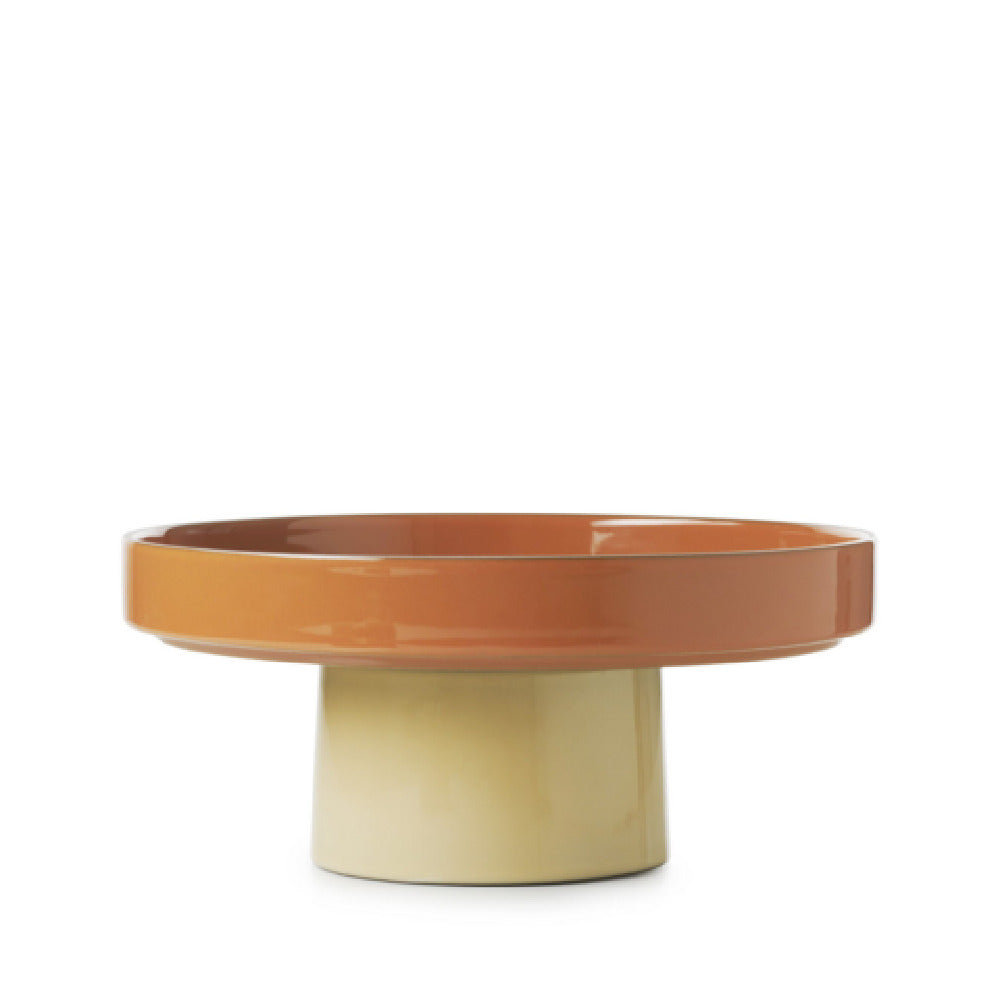 Revol 661546 CARACTERE CAKE STAND 23X10CM Cinnamon/Nutmeg