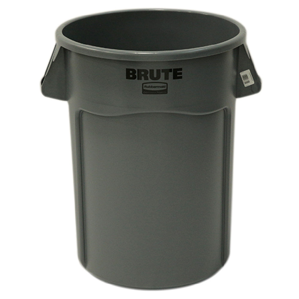 Rubbermaid FG264360GRAY 44gal Rnd Brute Trashcan No Lid Included