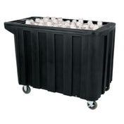 Iowa Rotocast Plastics Inc. 3551117 RotoTough™ Push Cart Beverage Display Mobile