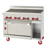 American Range AR-4RB-NVL-SBR_NAT Restaurant Range Gas 36"