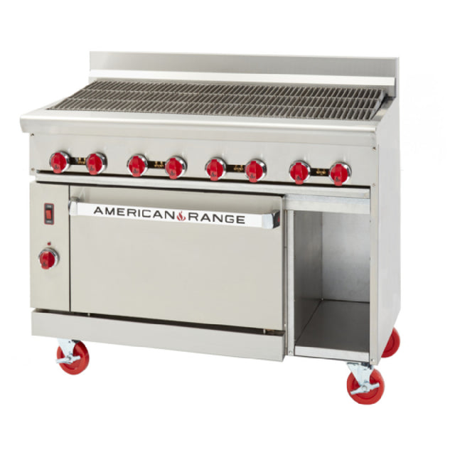 American Range AR-4RB-NVL-SBR_NAT Restaurant Range Gas 36"