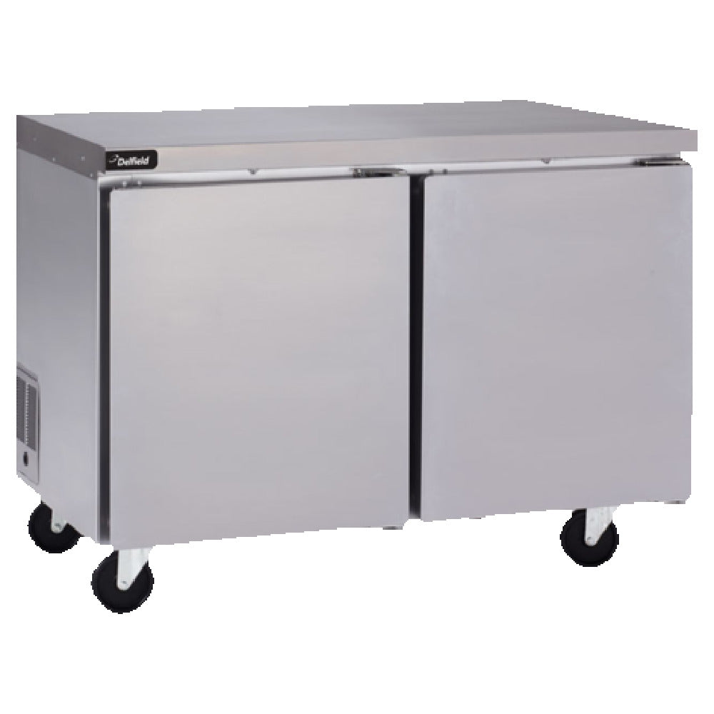 Delfield GUF48P-S Coolscapes® Undercounter/Worktable Freezer Two-section 48" W