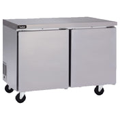 Delfield GUF48P-S Coolscapes® Undercounter/Worktable Freezer Two-section 48" W