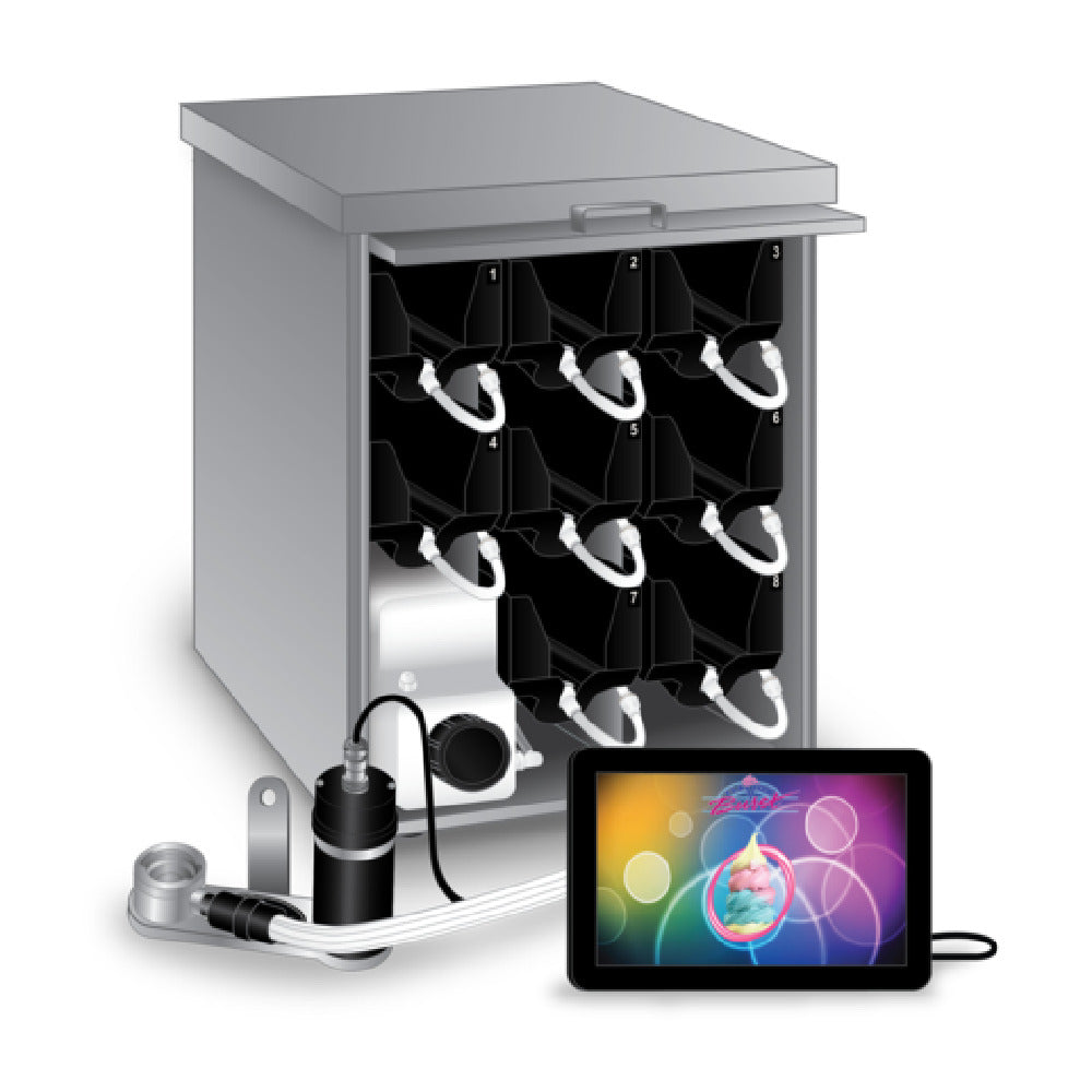 Stoelting by Vollrath STL-80BLD-DLX Flavor Burst® Soft-Serve System 17"W X 25"D X 22-3/4"H