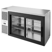 True Refrigeration TBR60-PTSZ1-L-S-11-11-1 Refrigerated Back Bar Cooler Pass-thru