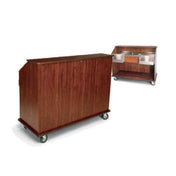 Forbes Industries 4847-5 Mobile Bar 26"W X 62"L X 48-1/2"H High Pressure Laminate Body & Countertop