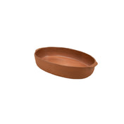 Arc Cardinal FP413 Maria Portugal Terracota Terra Sienna Oval Baker 40.0 Oz (L:11.63'' X W:6.63'')