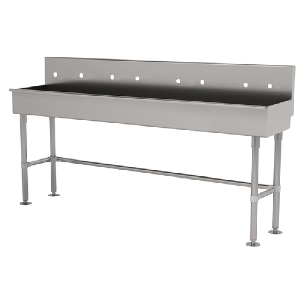 Advance Tabco 19-FM-96-ADA Multiwash Hand Sink With Stainless Steel Legs And Flanged Feet