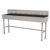 Advance Tabco 19-FM-96-ADA Multiwash Hand Sink With Stainless Steel Legs And Flanged Feet