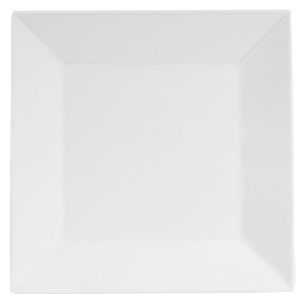 Elite Global Solutions B612SQ-W Plate 6" X 3/4"H Square