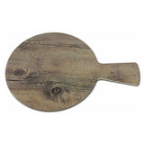 GET Enterprises M9RW-DW Elite Global Solutions Melamine Serving Board 9" Dia. X 1/2"H Round