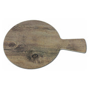 GET Enterprises M9RW-DW Elite Global Solutions Melamine Serving Board 9" Dia. X 1/2"H Round