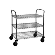 Eagle U3-2460S Utility Cart 3-tier 60"W X 24"D X 40"H
