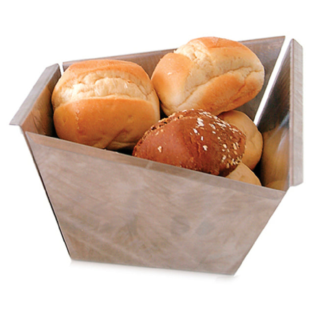 Orion Trading & Design SS54(RS) Bread Basket 6" X 6" X 4-1/4"H Small