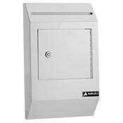 Alpine Industries ADI631-13-WHI Heavy-Duty Secured Drop Box 10" X 4" X 16-3/10"H