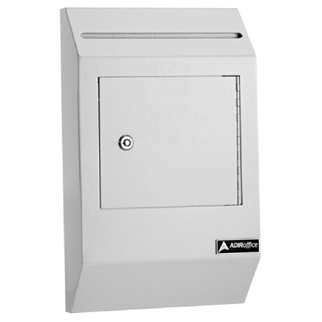 Alpine Industries ADI631-13-WHI Heavy-Duty Secured Drop Box 10" X 4" X 16-3/10"H