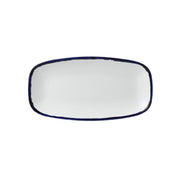Arc Cardinal HIC11 Dudson Harvest Ink Oblong Tray (L:11.75'' X W:6.0'') Vitrified Ceramic