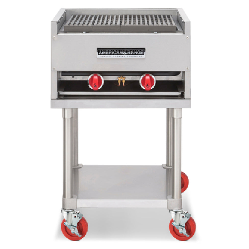 American Range AECB-34 Char-Rock Broiler Gas Countertop