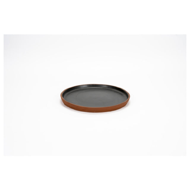Arc Cardinal FP416 Maria Portugal Terracota Terra Grey Plate (D:7.5'') Stoneware