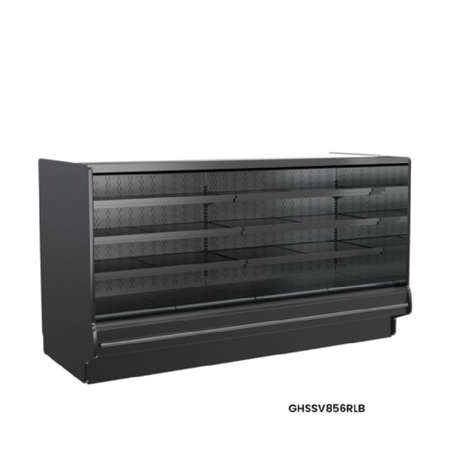 Structural Concepts GHSSV856RLB Fusion® Refrigerated Self-Service Case 99-3/4"W X 43"D X 55-5/8"H