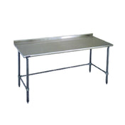 Eagle UT3696STE Spec-Master® Series Work Table 96"W X 36"D 14/300 Series Stainless Steel Top With 1-1/2"H Rear Up-turn