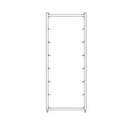 New Age Industrial 1315 Produce Crisper Rack Stationary Full Height