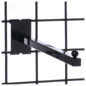 Hubert 40282 - Gridwall Faceout, 12"L, Straight Arm
