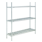 Hubert 200004 - Kratos Keg Rack Kit, 42"W X 20"D X 76"H, (3) Shelves