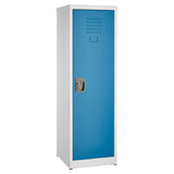 Alpine Industries ADI629-01-BLU Locker Single Tier 48" H X 15"W