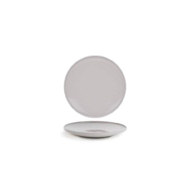 FOH DSP047GYP22 Bevel Plate 7.5" X 7.5" X 1"H Round
