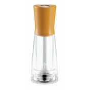 Omcan 43700 (43700) TRE SPADE Tosca Series Salt Mill 15cm (6") Tall Tempered Steel Conic Mechanisms
