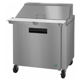 Hoshizaki SR36B-15M - Steelheart Series Mega Top Refrigerator, Reach-in, Single Section