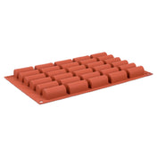 JB Prince M511 V Pavoni Mold 12"L X 7"W (30) Mini Buche