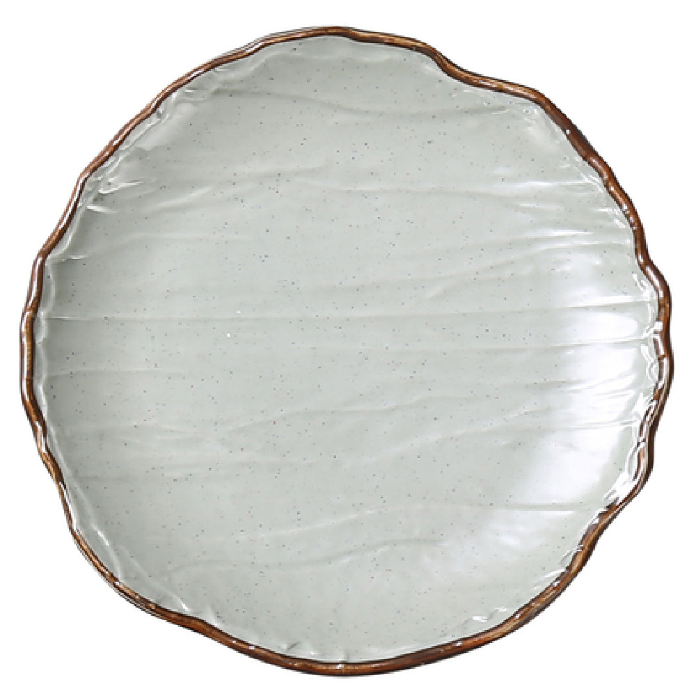 Yanco YO-1007 Yoto Plate 7" Dia. X 3/4"H Round
