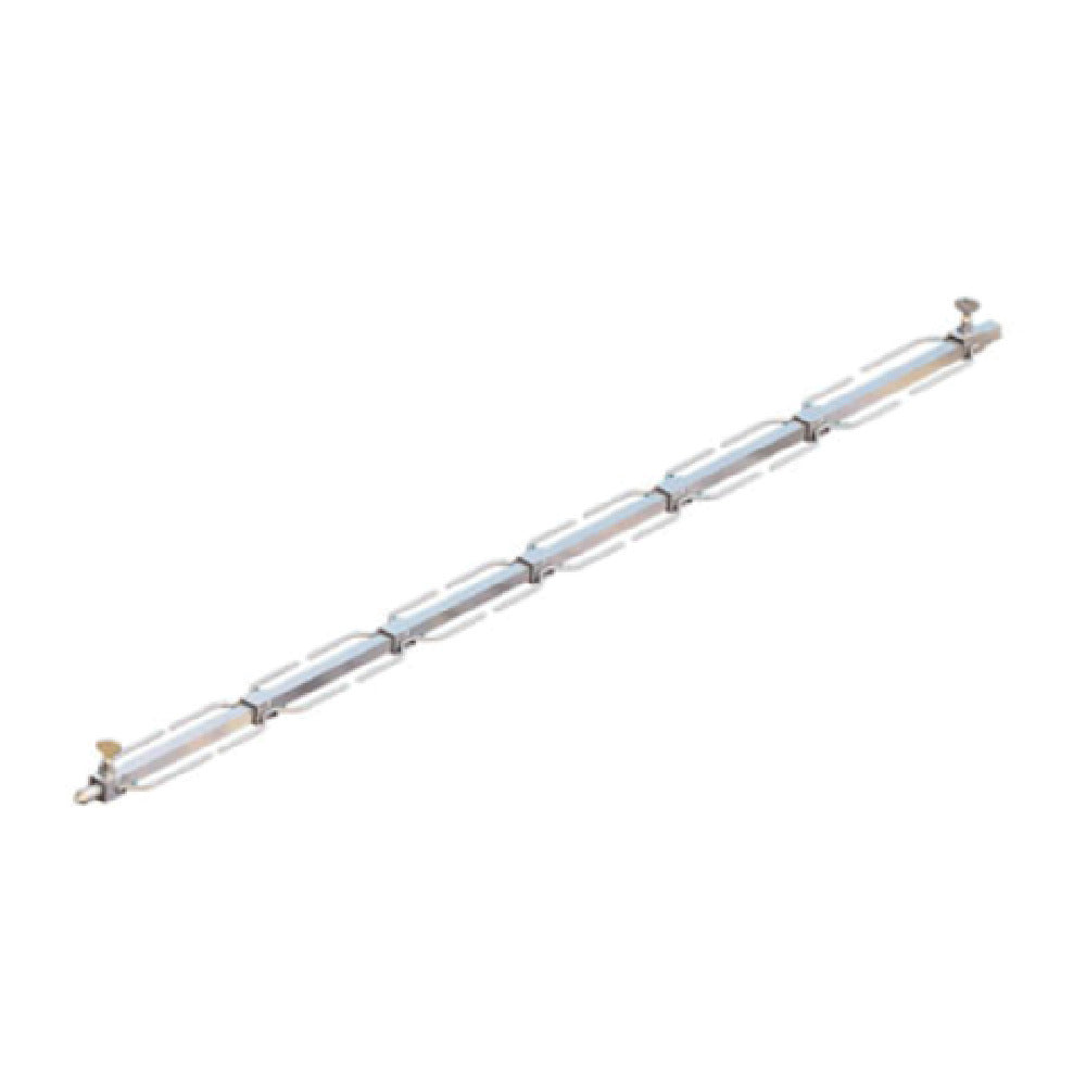 Wood Stone 000-306 Square Rotisserie Spit With Forks Includes (5) Double-end Forks & (2) Single-end