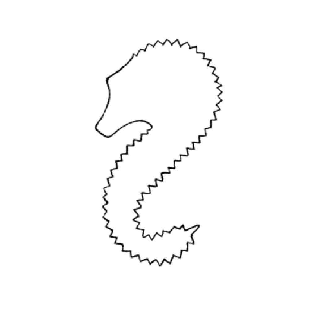 Town 37607/DZ Vegetable Cutter Seahorse Stainless Steel