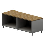 BK Resources CMT-3096 Chef Table Cabinet Base With Open Front 96"W X 30"D X 34-3/4"H Overall Size