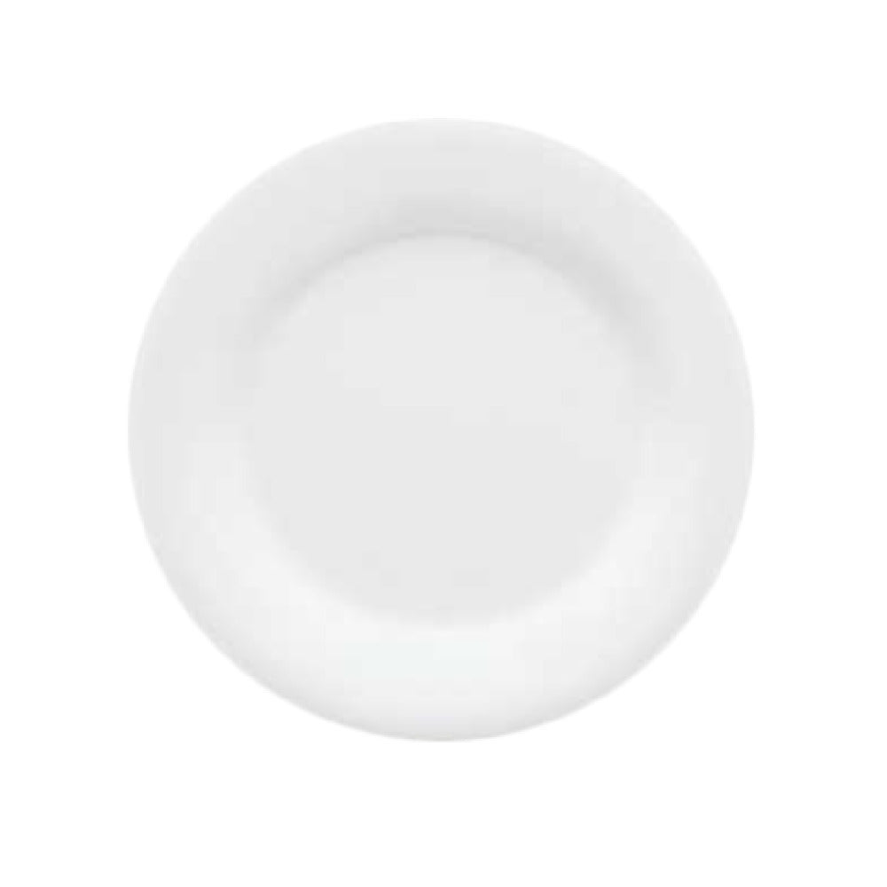 GET Enterprises WP-5-DW Diamond White™ Plate 5-1/2" Dia. Round
