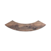 Elite Global Solutions M521QR-DW Melamine Meta Riser 21" X 5" X 5/8" H Quarter Circle
