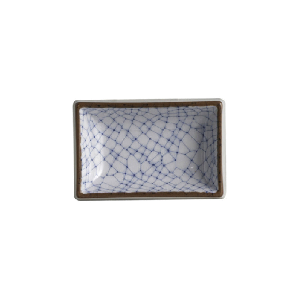 Steelite 7900BR709 Rectangle Soy Dish 2.0 Oz 3.875" X 2.5" X 1.0"