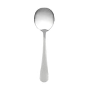 Thunder Group SLTE103 Bouillon Spoon 5.89" Simple Line-trimmed Handle