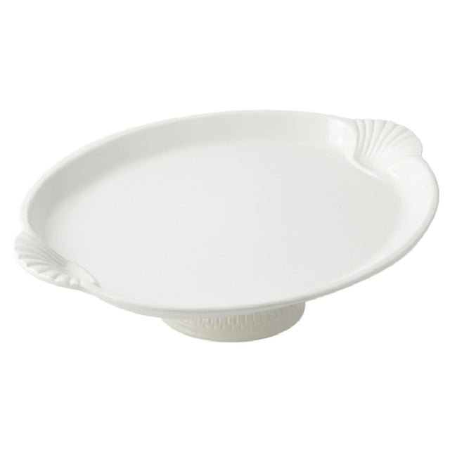 Bon Chef 20749059ALLERGENLAVENDER Platter 22-1/2" X 15-3/8" X 4-1/2" Pedestal